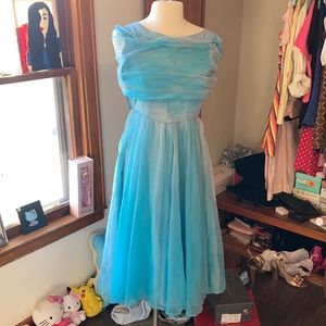 Vintage Blue Dress